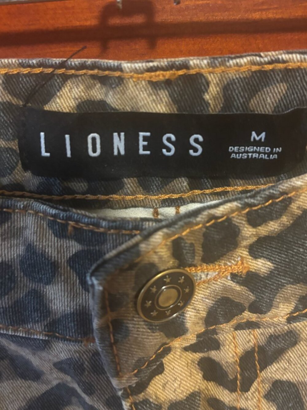 Lioness Top Model Jean in Leopard Print - Picture 4 of 4